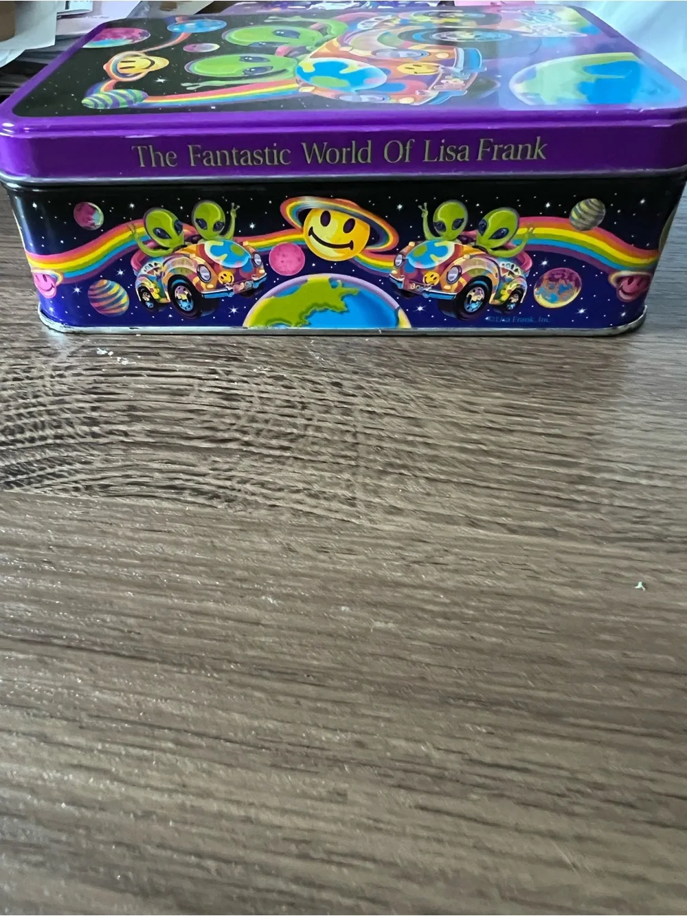 Lisa Frank Zoomer and Zorbit Aliens Tin